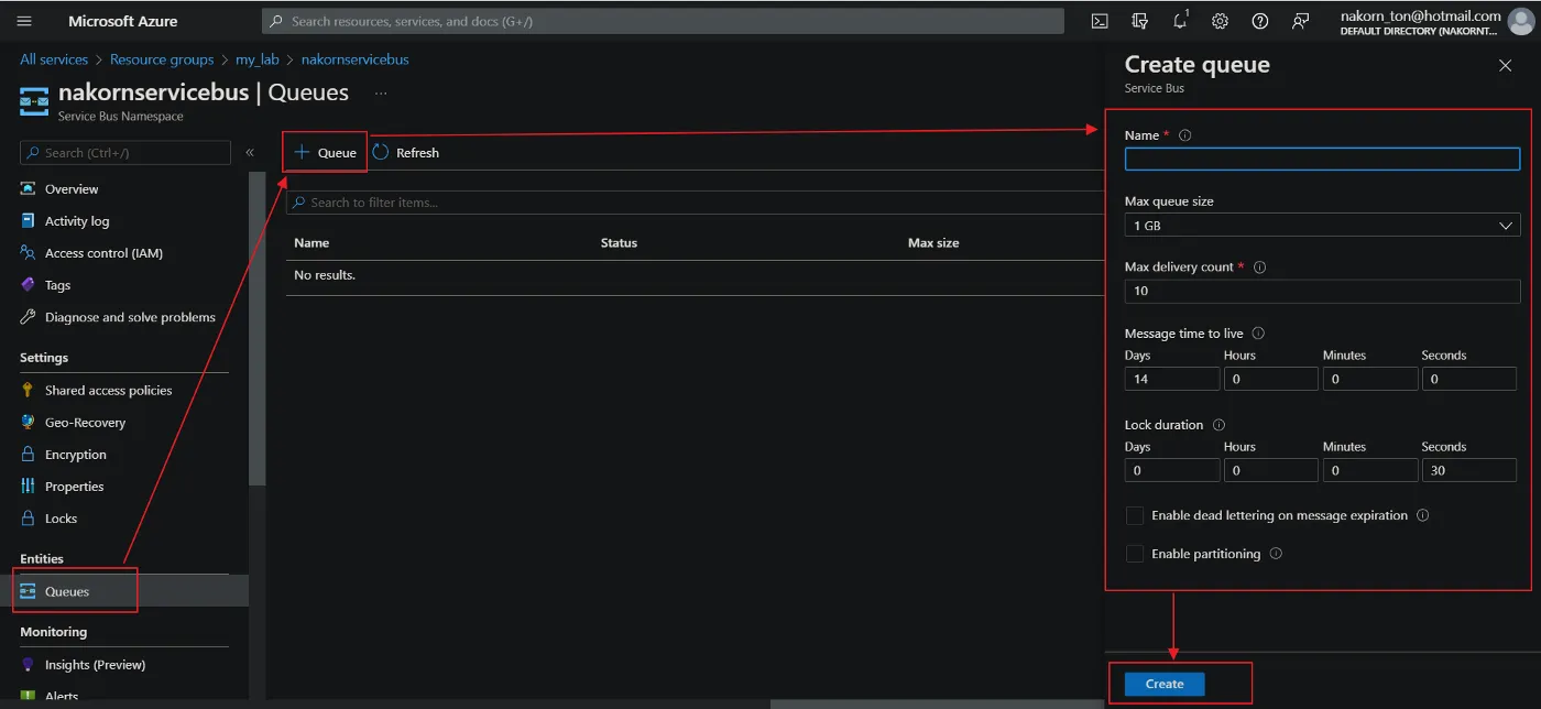 Create Queue