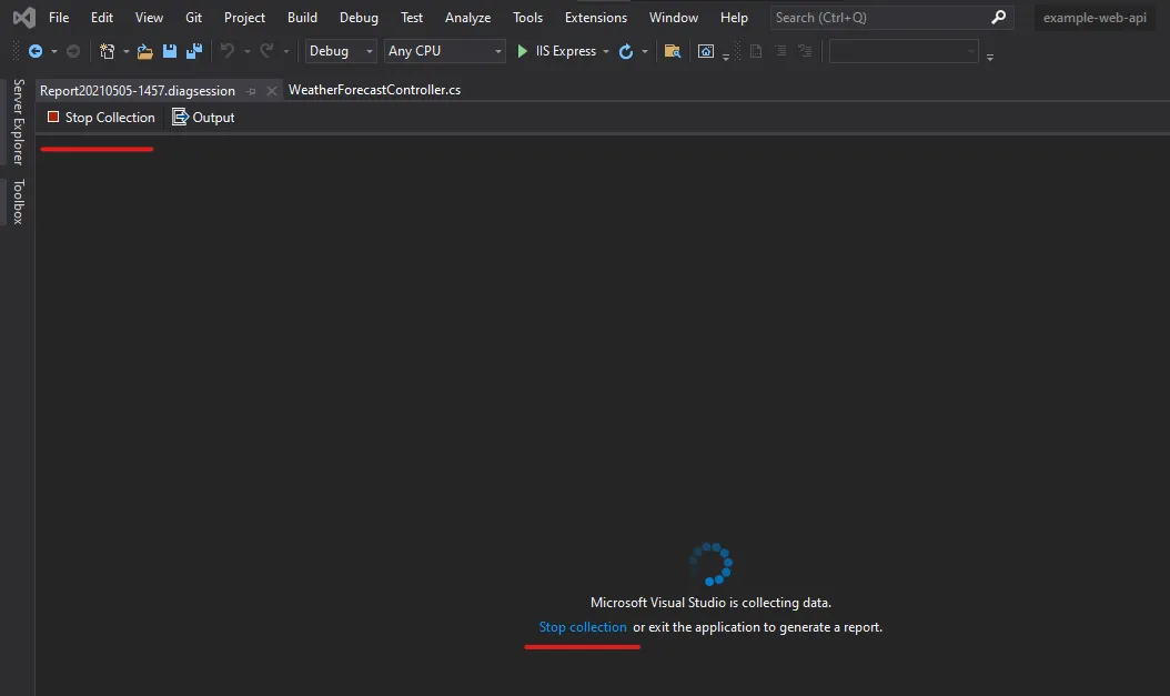 Performance profiler