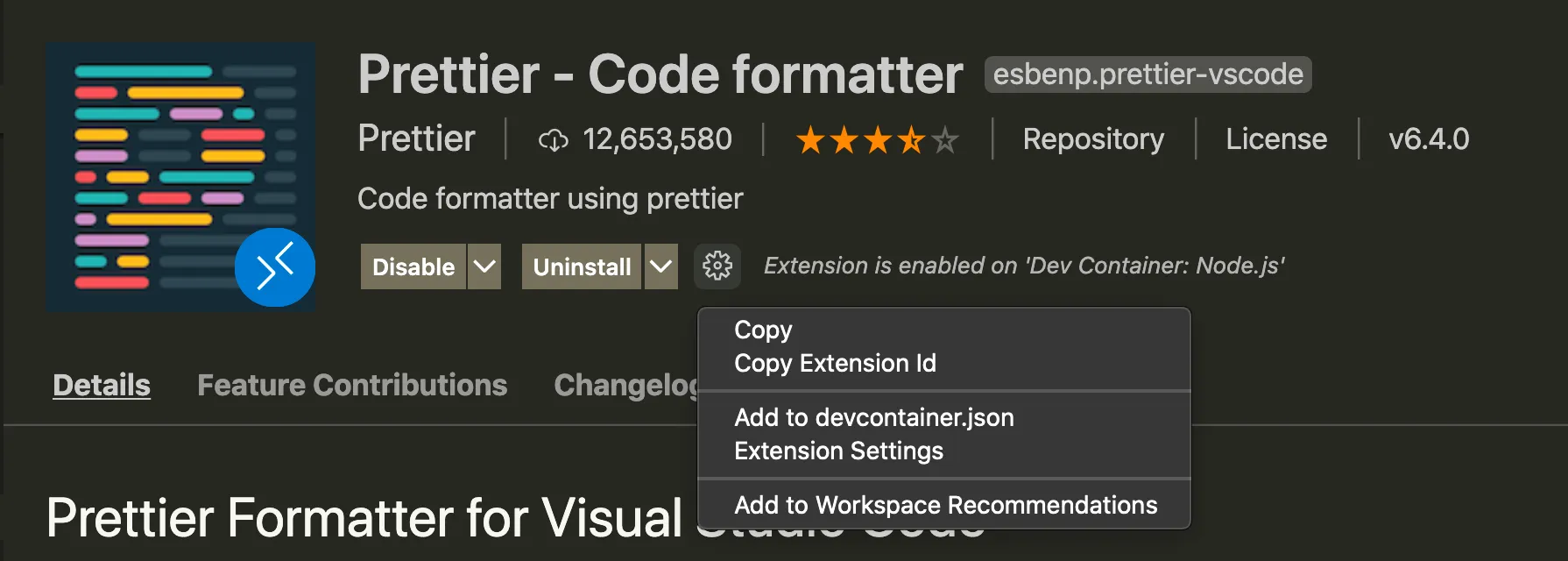 saveextension