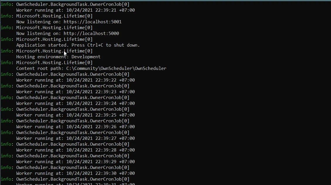 output